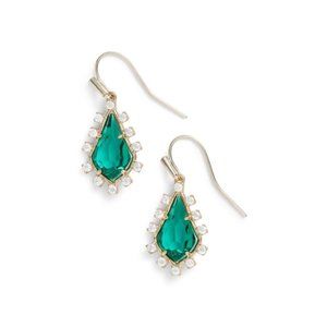 Kendra Scott Juniper Earrings - Emerald